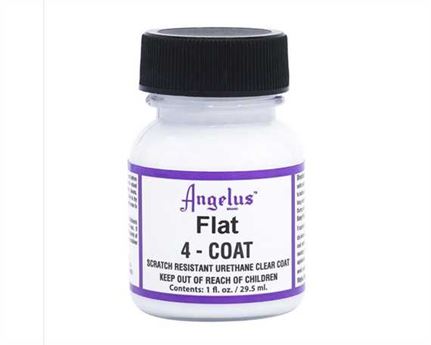 ANGELUS 4-COAT SCRATCH RESISTANT URETHANE FINISHER FLAT #901 29mL