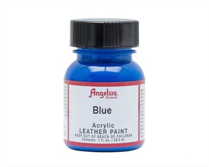 ANGELUS ACRYLIC PAINT BLUE #040 29ML USE ON LEATHER, VINYL OR FABRIC