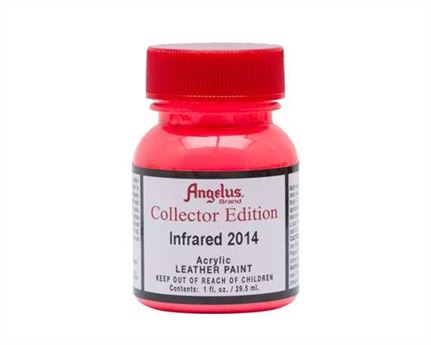 ANGELUS ACRYLIC CE PAINT INFRARED #2014 29ML COLLECTORS EDITION FOR LEATHER, VINYL, FABRIC