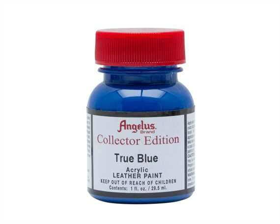 ANGELUS ACRYLIC CE PAINT TRUE BLUE #329 29ML COLLECTORS EDITION