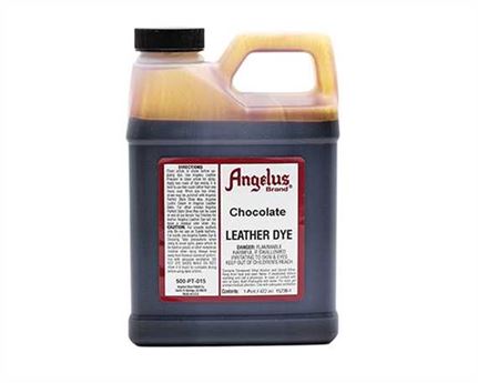 ANGELUS LEATHER DYE CHOCOLATE #015 1 PINT/473ML