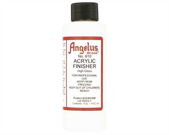 ANGELUS ACRYLIC CLEAR FINISH HI GLOSS #610 118ML