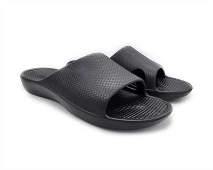Archline Rebound Orthotic Slides Size EURO 38 Black