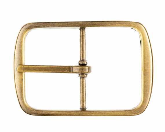 BUCKLE BELT BRASS ANTIQUE 40MM  