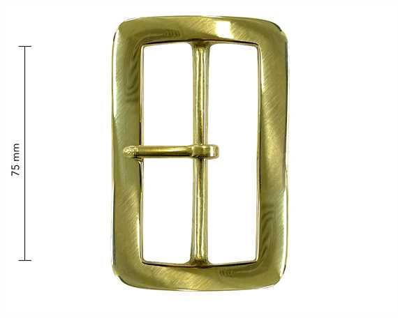 BUCKLE BELT BRASS FIRE MAN 75MM