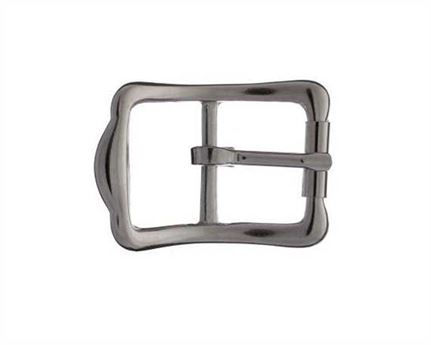 BUCKLE WHOLE CROWN ROLLER BRIDLE NICKEL PLATE 20MM