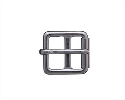 BUCKLE BARRED ROLLER GIRTH STAINLESS STEEL 25MM