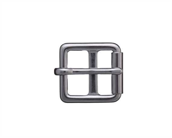 BUCKLE BARRED ROLLER GIRTH STAINLESS STEEL 25MM