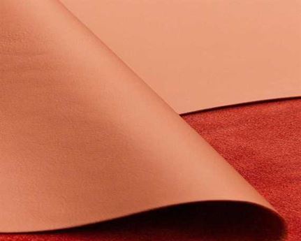 MUIRHEAD CALEDONIAN BURNT ORANGE SX028 UPHOLSTERY LEATHER FULL HIDE