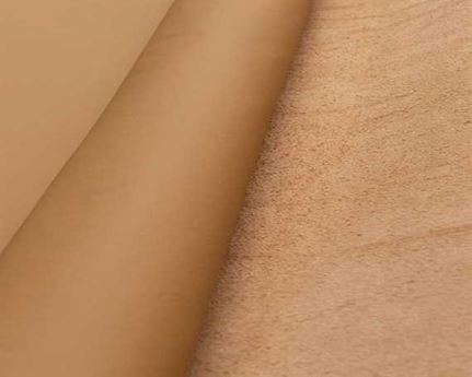 MUIRHEAD CALEDONIAN FAWN SX011 UPHOLSTERY LEATHER FULL HIDE