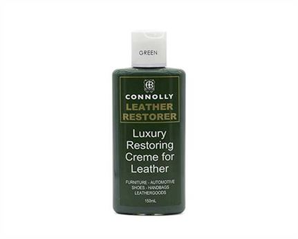 CONNOLLY LUXURY LEATHER RESTORING CREME GREEN 150ML