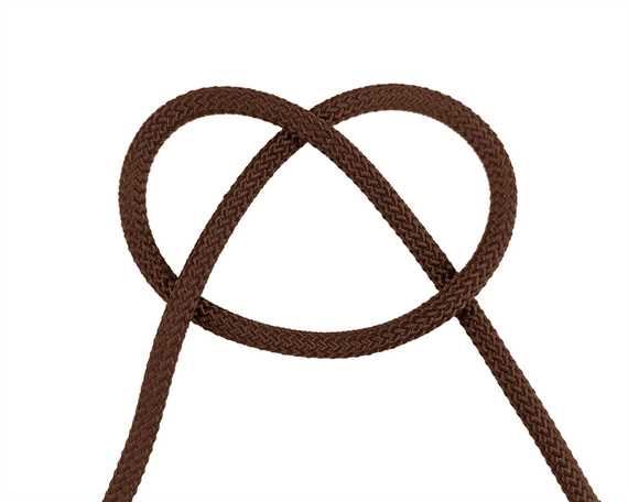 CORD HALTER BROWN 6MM