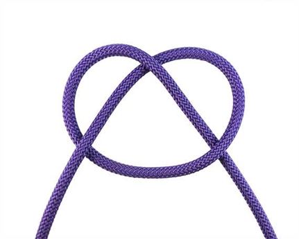 CORD HALTER PURPLE 6MM