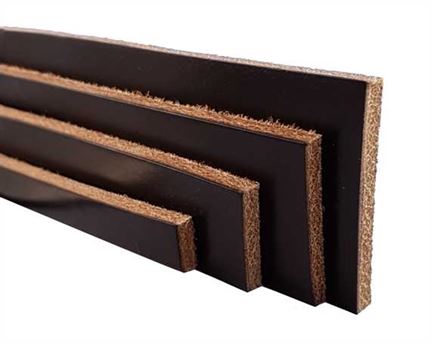 STRAP STIRRUP DARK HAVANA 25MM X 60 INCH LONG