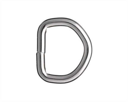 DEE NICKEL PLATE WELDED 25MM HEAVY WEIGHT