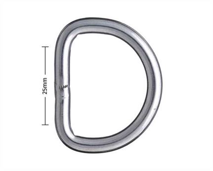 DEE STAINLESS STEEL HEAVY 25MM