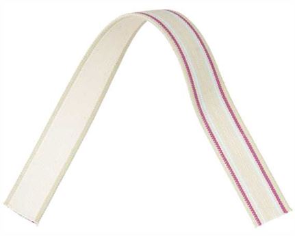 ELASTIC GIRTH ENGLISH OLIVE GREEN 22MM (PER L/MTR)