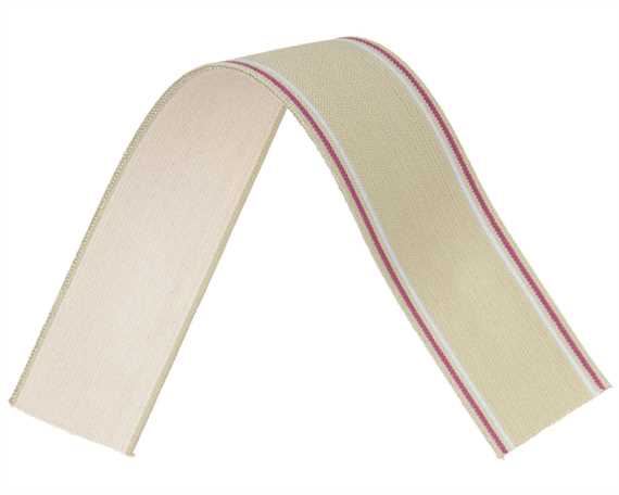 ELASTIC GIRTH ENGLISH OLIVE GREEN 44MM (PER L/MTR)