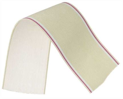 ELASTIC GIRTH ENGLISH OLIVE GREEN 76MM (PER L/MTR)