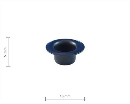 EYELET SELF-PIERCING SP1 BLACK 7MM