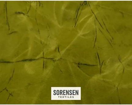 100% WAXED COTTON CANVAS TIE DYED 12oz LIME #03 140cm Wide (Lineal Metre)