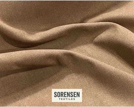 100% RECYCLED WASHED CANVAS 16oz LIGHT BROWN #20 140cm Wide (Lineal Metre)