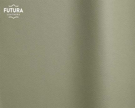 FUTURA BIZON 141 SAGE PIGMENTED UPHOLSTERY LEATHER FULL HIDE