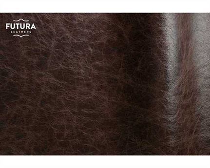 FUTURA PISTA CHOCOLATE SEMI ANILINE UPHOLSTERY LEATHER FULL HIDE