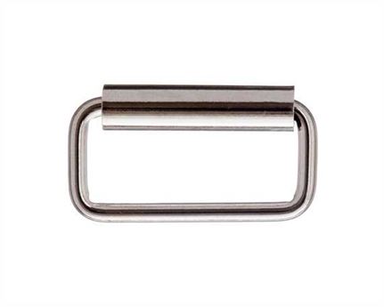 LOOP WITH ROLLER NICKEL PLATE 20MM (20 PER PKT)