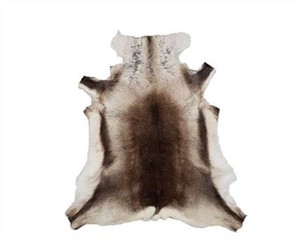 HAIR ON REINDEER NATURAL PER HIDE