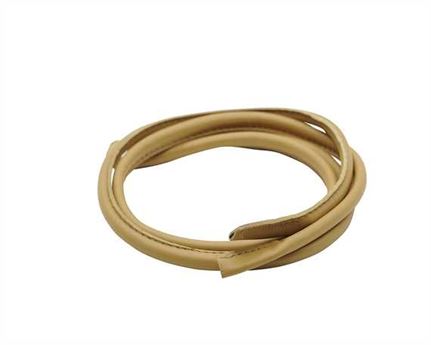 BAG DOCTOR BAG HANDLE LEATHER 6MM X 80CM BEIGE (PAIR)
