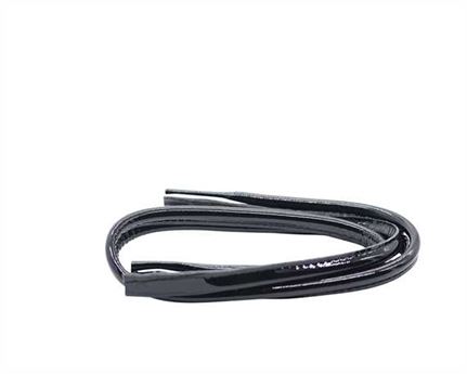 BAG DOCTOR BAG HANDLE LEATHER 6MM X 80CM PATENT BLACK (PAIR)