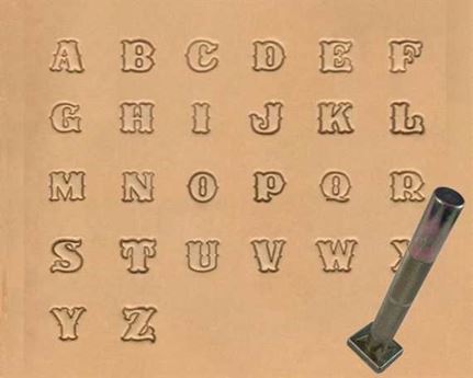 ALPHABET SET #8130-00 12MM