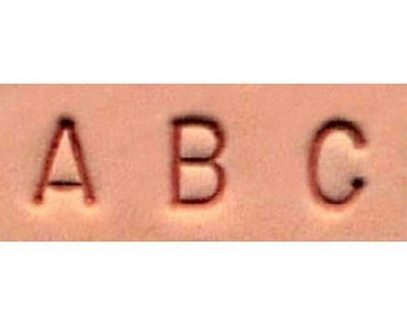 ALPHABET SET #3024-00 SOLID STEEL 6MM