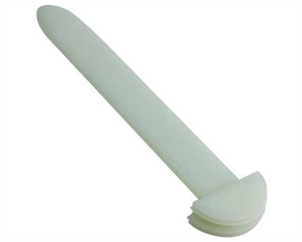 FOLDER ''BONE'' WHITE PLASTIC