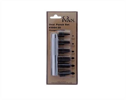 IVAN OVAL PUNCH  SET #3004-20