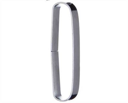 KEEPER BELT STYLE NICKEL PLATE 50MM 