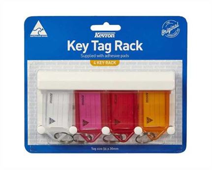 KEVRON KEY TAG RACK ID9 4 TAG RACK