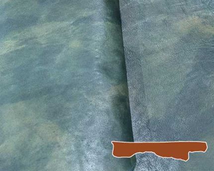 HALF BELLY VEG INVECCHIATO EMERALD COLOUR 1.2/1.4MM FROM TUSCANY ITALIAN