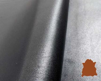 CABRETTA SHEEP UPPER/BAG 0.8/0.9MM BLACK