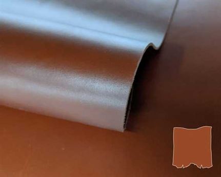 VEG TANNED DOUBLE BUTT TAN 1.5MM LEATHER FROM TUSCANY ITALY.