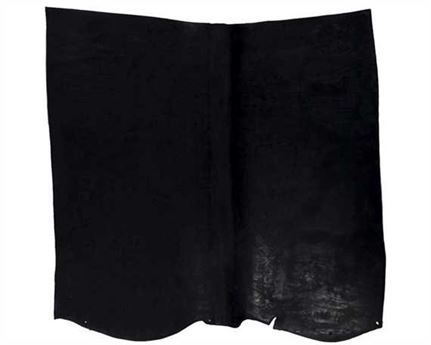 GIRTH POINT RUMP HEAVYWEIGHT BLACK CHROME TANNED ENGLISH