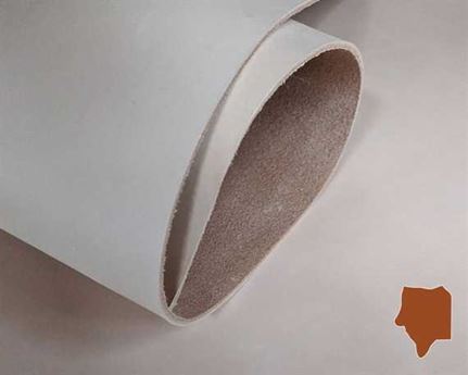  VEG TANNED ECONOMY SELECTION PART SHOULDER NATURAL 3.2/3.6MM LEATHER FROM BRAZIL.