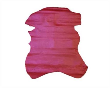 KID SKIN GLAZED BURGUNDY 0.6/0.8MM LEATHER FROM SPAIN