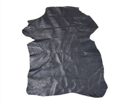 KID SKIN GLAZED NAVY 0.6/0.8MM LEATHER FROM SPAIN