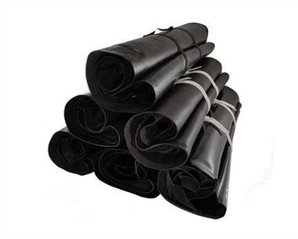 BUNDLES OF BLACK CHROME LEATHER (PER PACK) APPROX 1 KG