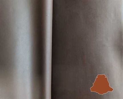 VEG KANGAROO CRAFT DARK BROWN 0.7/0.9MM AUSTRALIAN MADE LEATHER.