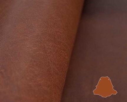 VEG KANGAROO 0.7/0.9MM TAN (whiskey) GREASY AUSTRALIAN MADE LEATHER.