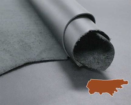 COW UPPER SIDE 2.1MM ACADEMY BLACK NEW ZEALAND LEATHER