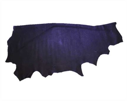 GREASY KIP COW SIDES 2.5MM BLACK NEW ZEALAND LEATHER